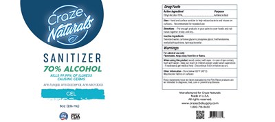 236ml Ndc:79661-002-08 (Gel 8oz@4x)